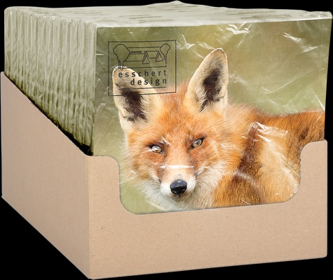 Servilletas de Papel Zorro 33x33cm